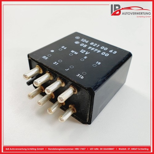 MERCEDES BENZ E-KLASSE W124 Steuergerät Relais Heckwischermotor 1248210063 LK