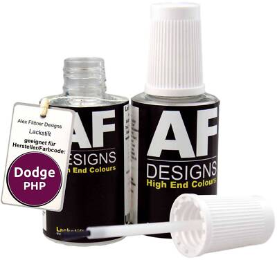 Lackstift für Dodge PHP Furious Fuchsia Perl schnelltrocknend 2x20ml Autolack