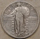 1927 Standing Liberty Quarter 25c as Pictured L