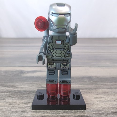 LEGO Ironman War Machine Suit Rhodey Minifigure Sh066 from 76006 Retired 2013