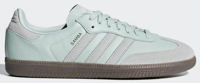 adidas gazelle silver green womens Buy adidas Originals Putty Grey/Collegiate Green/Gum 3 Samba Xlg J Sneakers main image 1