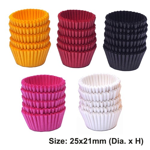 1000pcs Colorful Chocolate Paper Cake Cupcake Liner Baking Muffin Box Cup Case - Picture 2 of 17