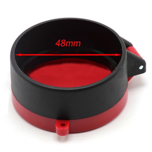 Rifle Scope Lens Cover Flip Up Quick Spring Protection Cap Objective Lid For Gun - Picture 20 of 25