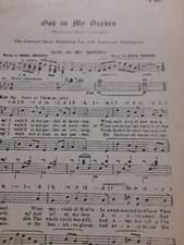 BEAUDET/ GOD IN MY GARDEN/ VOICE AND PIANO