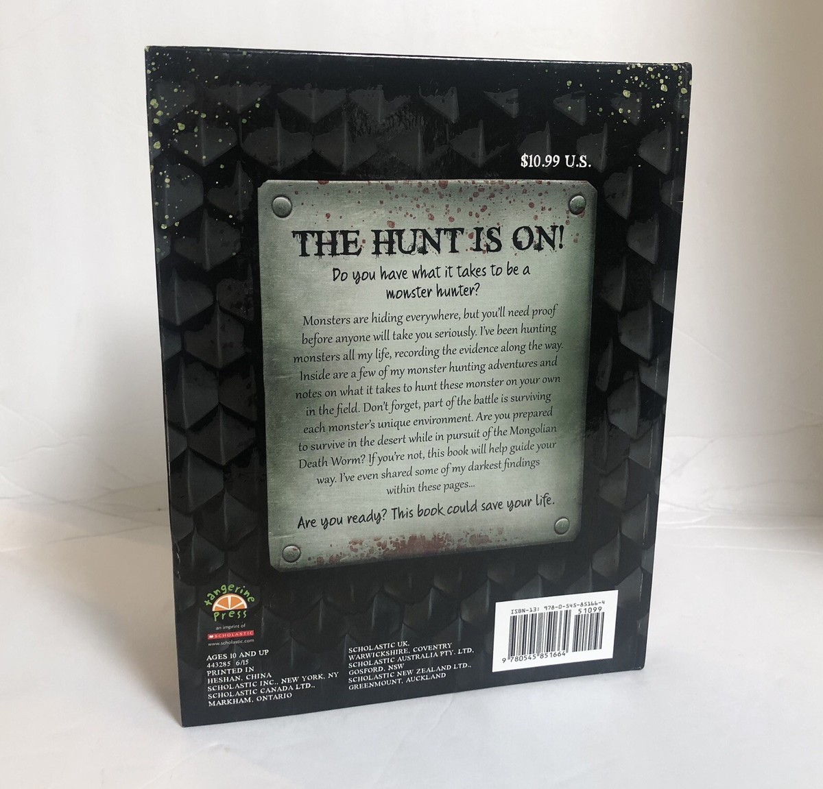 Monster Survival Guide 3D by Heather Dakota. Scholastic Hardcover