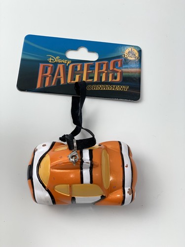 Disney Parks Nemo Racers Harz Weihnachtsschmuck Neu mit Etikett AC30 - Bild 1 von 3