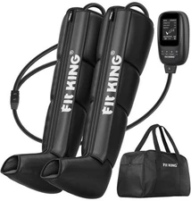 Fit King Full Leg Air Compression Circulation Recovery System: Size Large