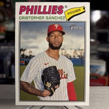 2026 Topps Heritage Cristopher Sanchez Philadelphia Phillies #110 ⭐️ EX-MINT