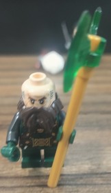 Lot of 3 LEGO Hobbit Lord of the Rings: Dwalin, Balin & Kili Dwarf Minifigure
