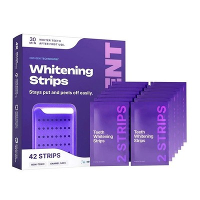 DR.DENT Purple Teeth Whitening Strips 42