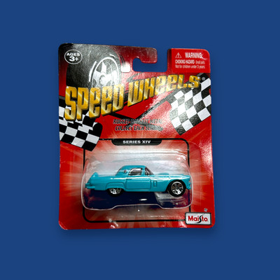 2010 Maisto Speed Wheels Series XIV - 1956 Ford Thunderbird Blue