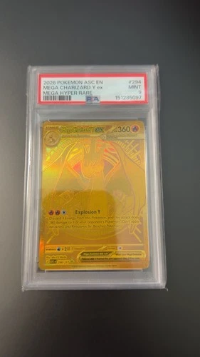 Mega Charizard Y Ex #294 Ascended Heroes PSA 9