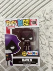 Funko Pop! Teen Titans Go! Raven Glow in The Dark #108 Toys R Us Exclusive