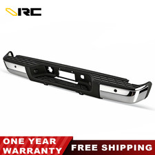 Vrc Chrome Rear Step Bumper For 2007-2013 Silverado 1500 Gmc Sierra Unibody