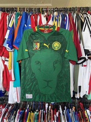CAMEROON 2012 2014 HOME FOOTBALL SHIRT SOCCER JERSEY PUMA PUMA