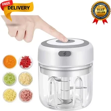 Electric-Herb-Grinder-Large-3.4oz-USB Rechargeable 3.5'' Powerful Grinder for...