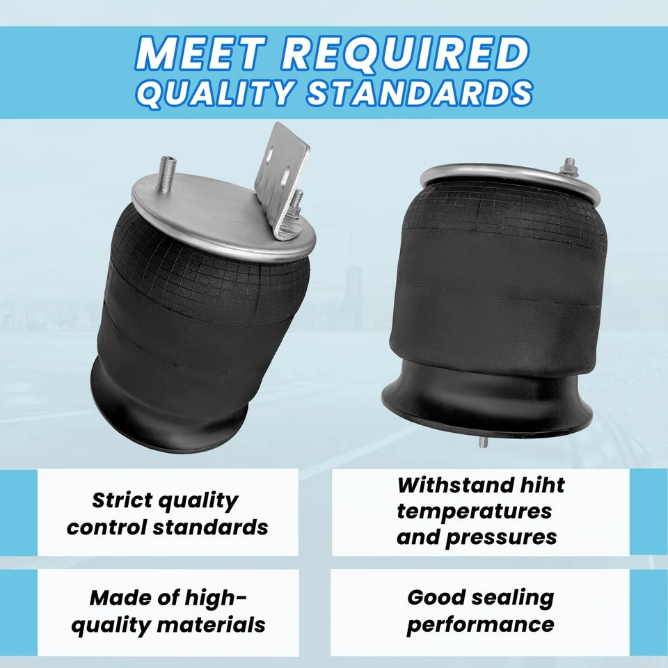 2Pcs Air Spring Bags for Freightliner W01-358-9780, 910S-16A382, 16-13810-000 - Image 2 of 4