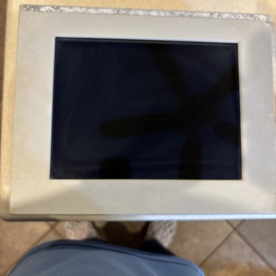 Allen-Bradley 1200XT Display Monitor CAT 6181X-12A2SWX1DC Ser H, un-tested