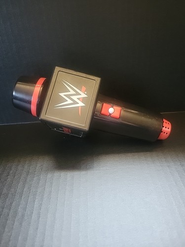 2013 WWE WWF Raw Big Talker Electronic Wrestling Microphone - Tested & Working