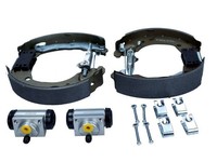 Bremsbackensatz Vorne Hinten KIT Passend FÜR Nissan Renault TrommelbremsbelÄGe