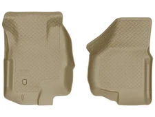 Husky Liners Classic Style Floor Mats Fit 2000-2005 Ford Excursion Front Row Tan