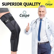 Full Long Knee Brace Leg Compression Sleeve Meniscus Tear Arthritis Joint Pain