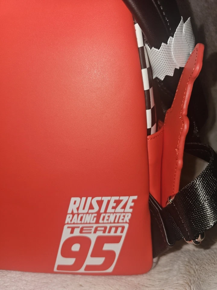 Loungefly Disney Pixar Cars Mack Cosplay Glow In The Dark Mini Backpack NWT - Image 4 of 4