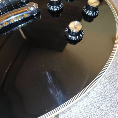 Burny by Fernandes Electric Guitar Les Paul Custom JS Model RLC