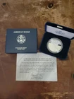 United States Mint 2008 W American Eagle 1 oz Silver Proof Coin w/ Box & COA