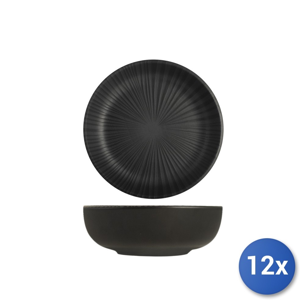 12 Coppette H&H Venere 17cm - Stoneware Resistente per Famiglie