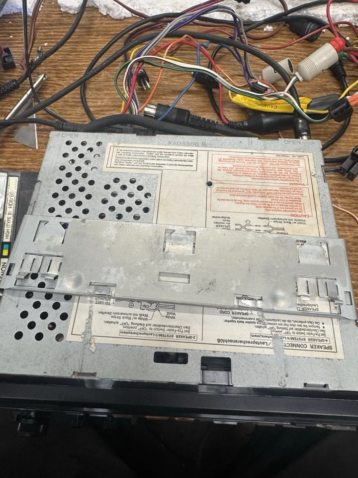 Panasonic CQ-F30EE 1987 Retro Porsche Coche Audio Envío gratuito Reino Unido o en todo el mundo Foto 4 de 4