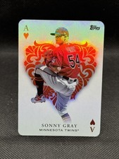 2023 Topps Series 1 All Aces Sonny Gray #AA-14 Ace of Hearts - Minnesota Twins