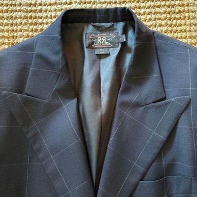 RRL Ralph Lauren Tailored Jacket USA Made Three Star Early Model Vintage