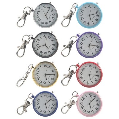 8 Color Option Keychain Watch Pocket Key Holder Watch With Large Digital Dials