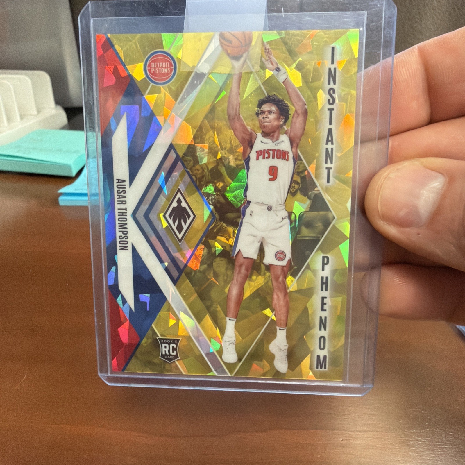 2023 Panini Phoenix - Ausar Thompson - Yellow Ice Instant Phenom - Rookie /175