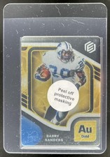 2021 Panini Elements Barry Sanders Metal Gold #/250 Lions