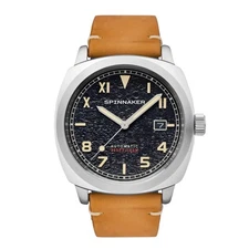 Spinnaker Hull California Black Dial / Leather | Black Dial 42mm Japanese Automa