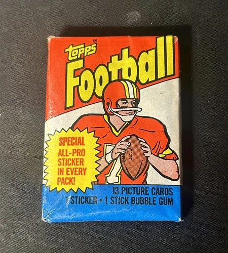 1983 Topps Football Sealed Wax Pack