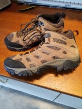 MERRELL MOAB 3 MID TACTICAL WATERPROOF HIKIING BOOTS NEW SIZE 9 MED OUTSTANDING