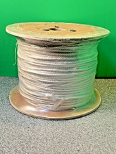 Premium 100 Natural Twisted Cotton Rope Spool 900 ft x 7/32"