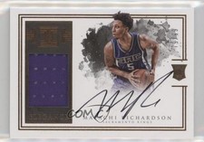 2016 Panini Impeccable Elegance Rookie Jersey 79/99 Malachi Richardson Auto 0q0