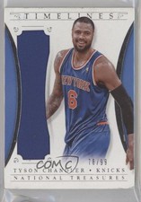 2013 Panini National Treasures Timelines Materials /99 Tyson Chandler #12 11r1