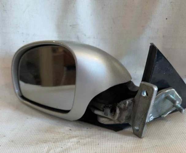 2000-2003 Volkswagen Beetle Left Driver Side View Power Mirror Door Silver Oem Foto 2 de 4