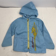Vintage 80  s Sesame Street Big Bird Toddler Jacket Size 3