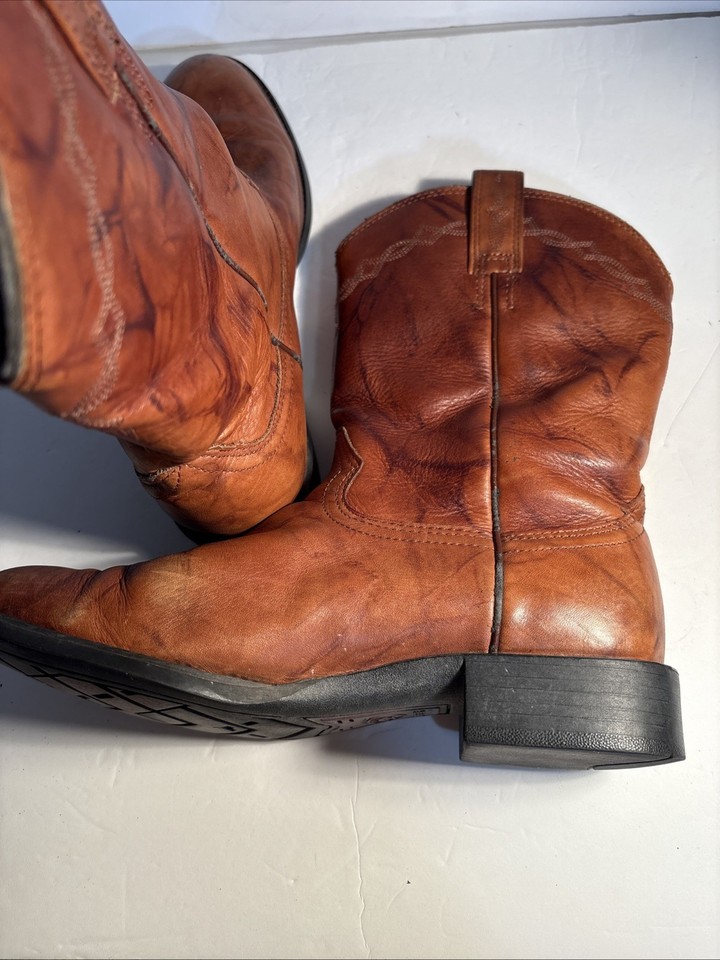 Ariat Men’s Mid Calf Roper Cowboy Boots | eBay