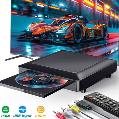 Mini DVD Player VCD CD SVCD Player mit HDMI Ausgang USB-Eingang TV Videoplayer