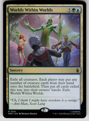 Worlds Within Worlds Rare Marvel Super Heroes 241 MTG Near Mint 2026