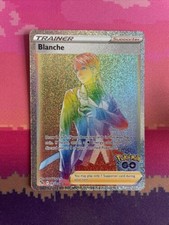 Pokemon Card Blanche 082/078 Secret Rainbow Rare Pokemon GO Near Mint