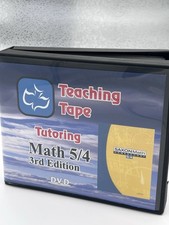 Teaching Tape Tutoring Math 5/4 DVD, 3rd Edition, Saxon