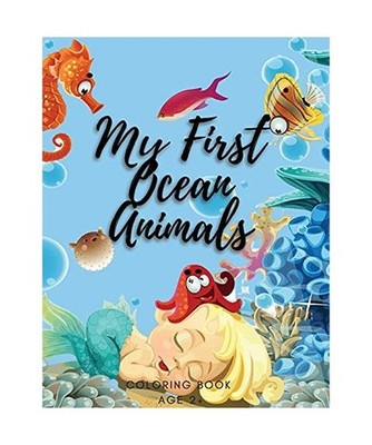 Sea Animals A Coloring Book for Kids: A Coloring Book For Kids Ages 4-8 Features